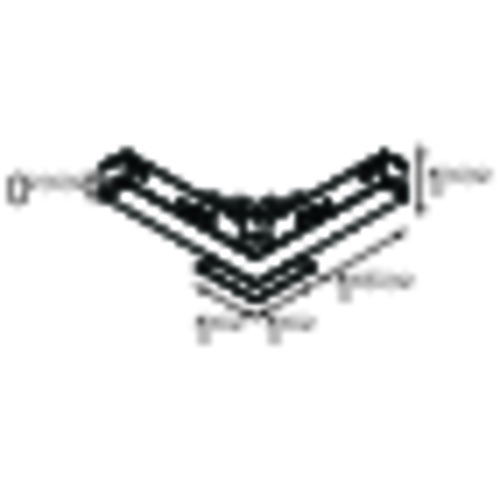 Track 48V Electrical/Mechanical Recessed Connection 90°