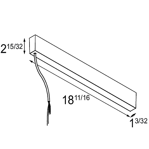 Track 48V Surface Mounted Gear For Suspended Installation
