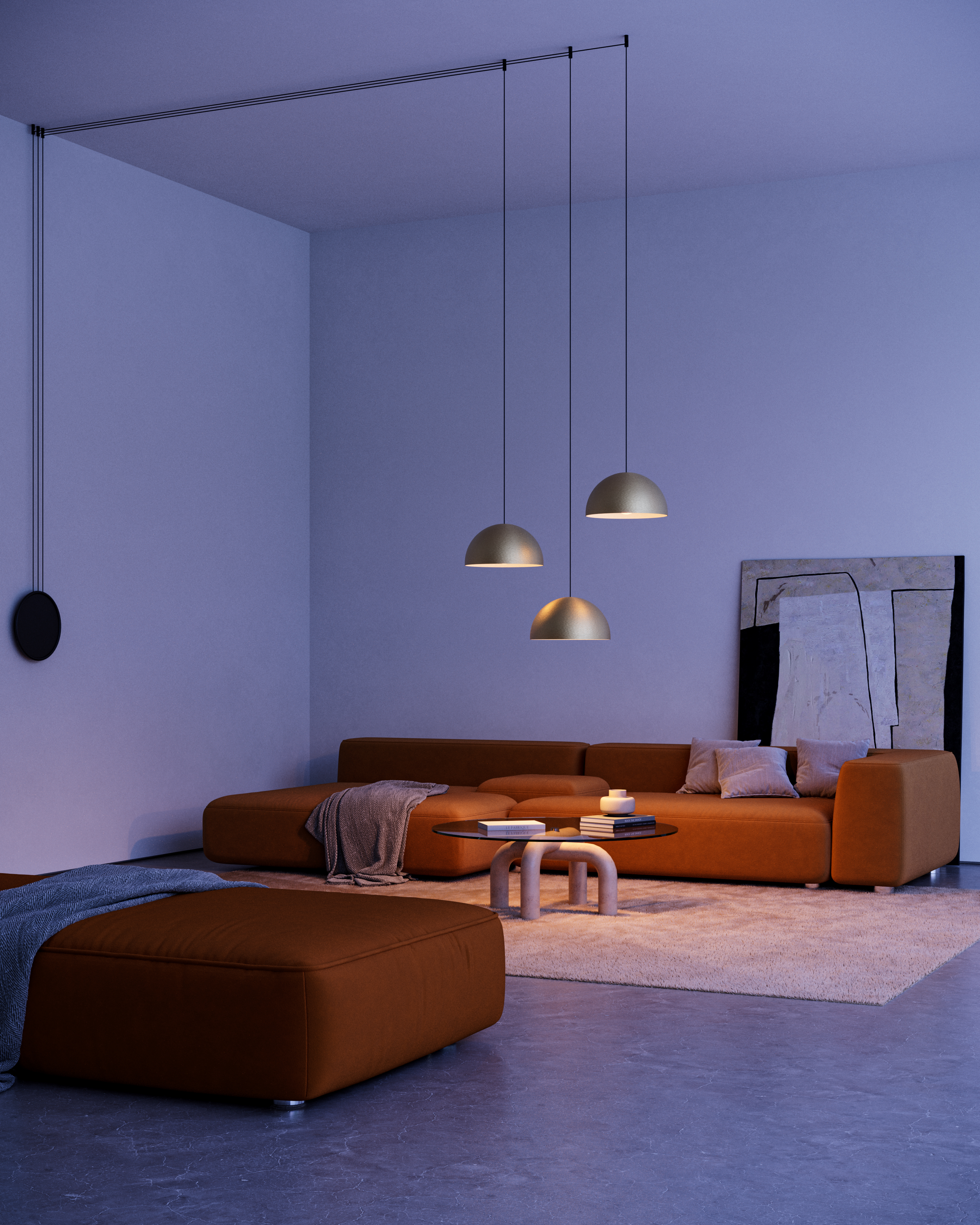 Placebo Kompas Suspended | Modular Lighting Instruments