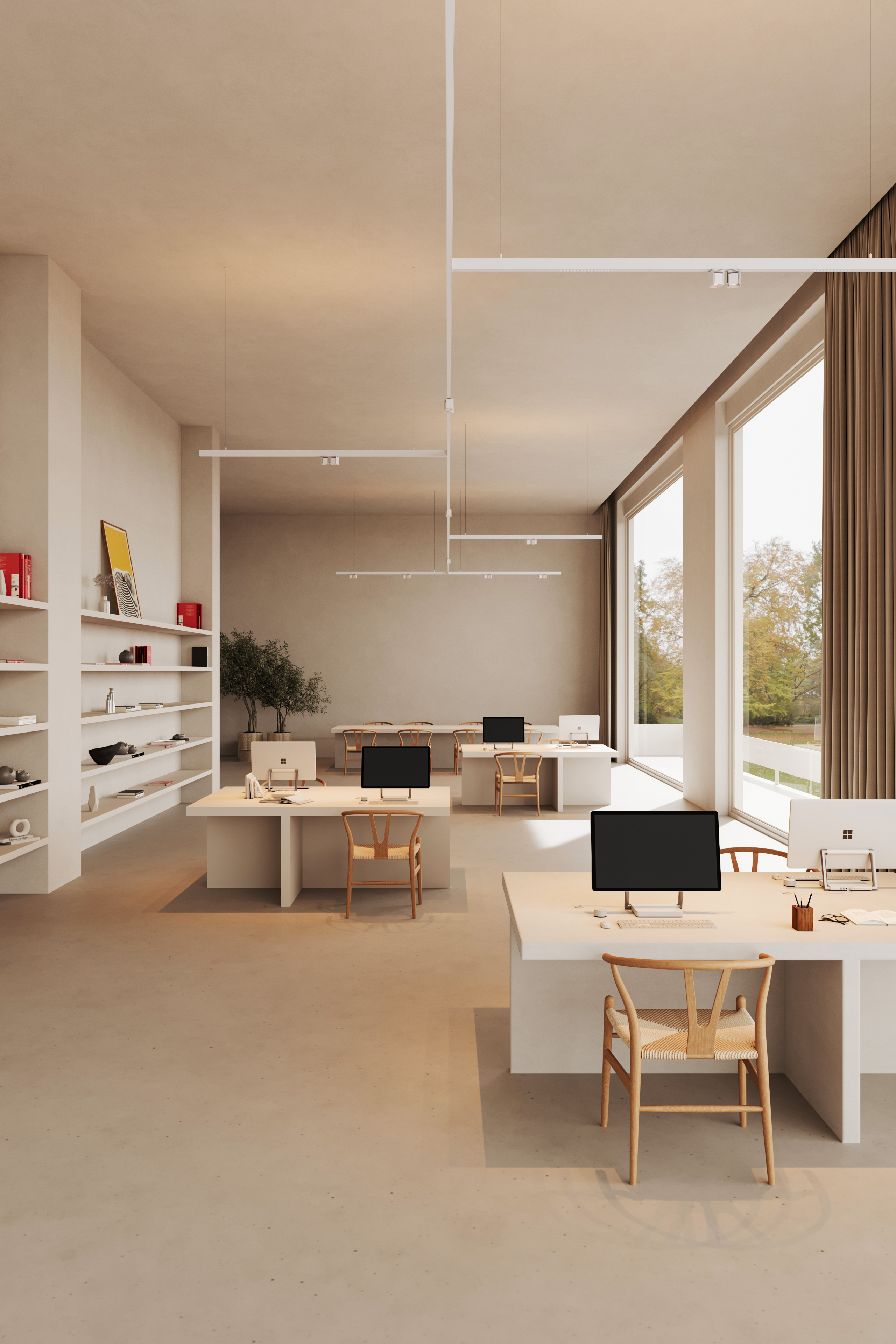 Pista Track 48V High Suspended | Modular Lighting Instruments