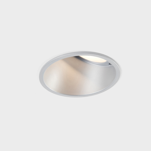 Lotis Round Asy Recessed 82 1x Gu10 Aluminium Matt 