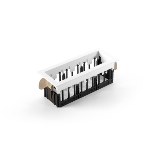 Qbini Frame Recessed 3x