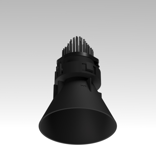 Tetrix Cone Recessed 90 1x