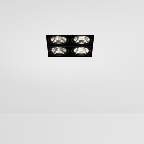 Mini-Multiple Smart Ring Recessed Trimless Adjustable 4x