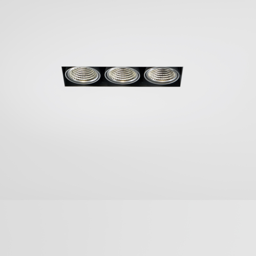 Mini-Multiple Smart Ring Recessed Trimless Adjustable 3x