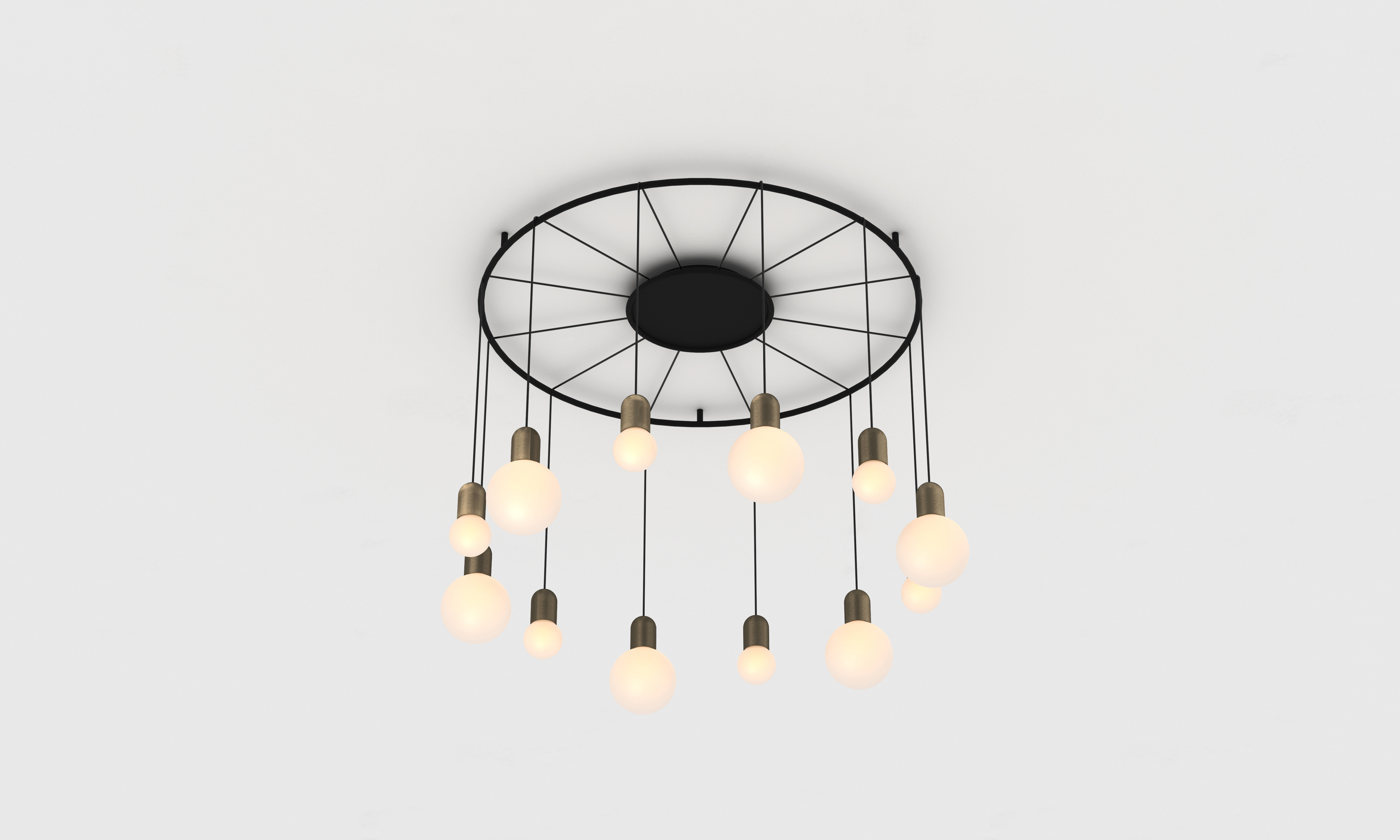 Placebo Kompas Suspended | Modular Lighting Instruments