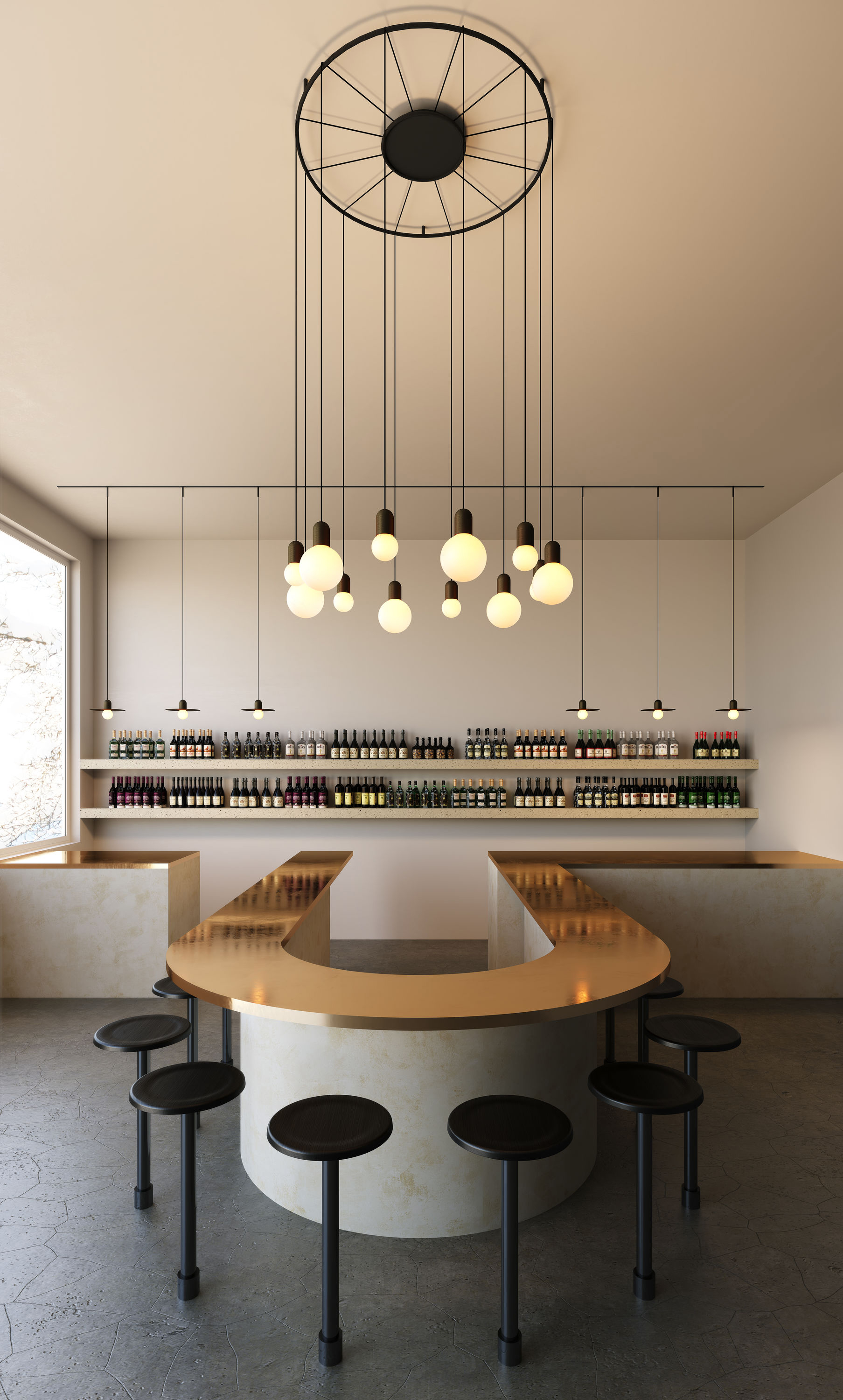 Placebo Kompas Suspended | Modular Lighting Instruments