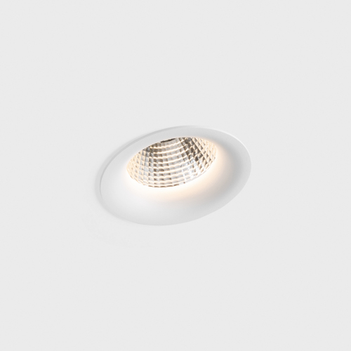 Smart Cake Recessed 115 1x LED 4000K Wide Flood DE White Structure ...