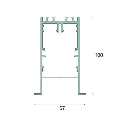 Base Profile SLD50 High Recessed