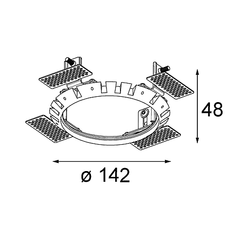 Recessed Ring