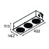 Marcel Recessed Adjustable 3x