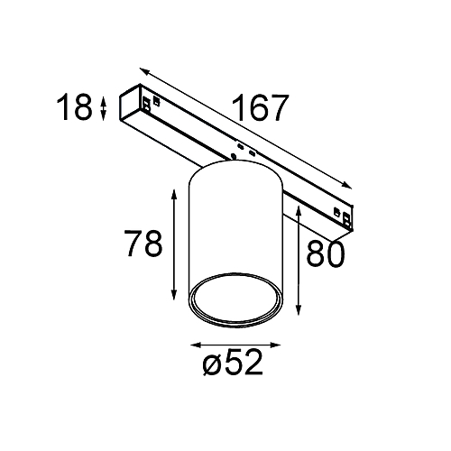Smart Tube Track 48V 48 1x