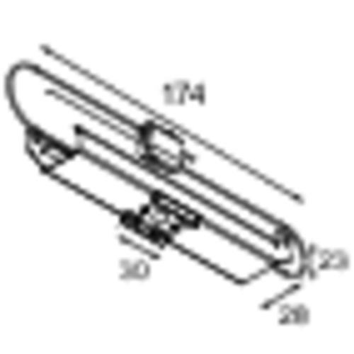 Track 48V Climate Ceiling Bracket