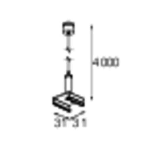 Track 230V DALI Suspension Kit