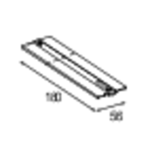 Track 230V DALI Recessed Coverplate 180°