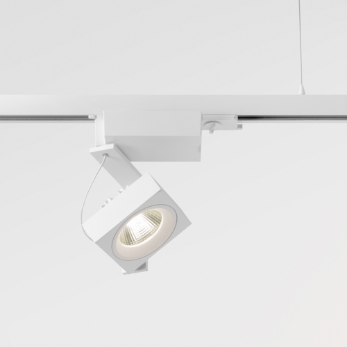 Single Square Track 230V Adjustable 1x